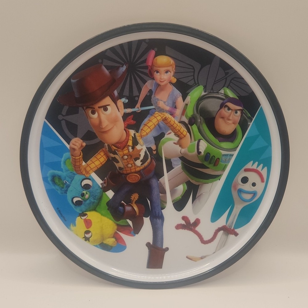 zak designs toy story character plate